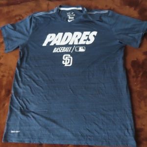 nike the nike tee san diego padres chris paddack issued tshirt XL